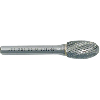 E3-DC Fraise ovale au carbure JET-KUT GP, 3/8" dia. Superchem Industries