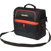 Sac &agrave; outils et glaci&egrave;re de 11", Polyester balistique, Noir/Rouge Superchem Industries