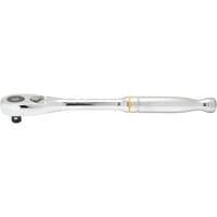 90-Tooth Quick Release Teardrop Ratchet, 3/8" Drive, Ergonomic Handle Superchem Industries