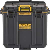 Boîte &agrave; outils compacte et profonde ToughSystem 2.0, 10" x 15-7/20" x 13-4/5", Noir/Jaune Superchem Industries