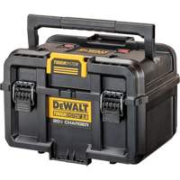 Chargeur 20V &agrave; deux ports ToughSystem 2.0, 14" x 15" x 9", Noir/Jaune Superchem Industries