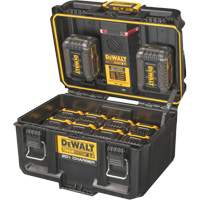 Chargeur 20V &agrave; deux ports ToughSystem 2.0, 14" x 15" x 9", Noir/Jaune Superchem Industries