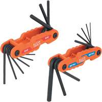 Compact Folding Hex Key Set, 17 Pcs., Metric & Imperial Superchem Industries