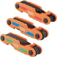 Compact Folding Hex Key Set, 25 Pcs., Metric & Imperial/Torx&reg; Superchem Industries