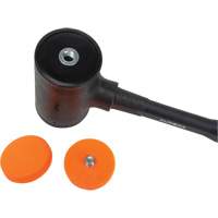 Dead Blow Hammer, 45 oz. Head Weight, Polyurethane Face, Fibreglass Handle, 13" L Superchem Industries