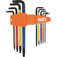 Colour-Coded Extra-Long L Style Hex Key Caddy Set, 9 Pcs., Imperial Superchem Industries