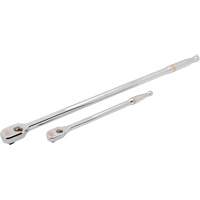 1/4" & 3/8" Drive 120XP Extra Long Handle Full Polish Teardrop Ratchet Set Superchem Industries