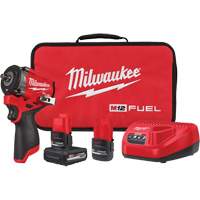 Fuel Stubby Impact Wrench Kit, 12 V, 3/8" Socket Superchem Industries