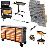 MEGAMOD Master Mechanics Tool Set in Premium Modular Foam Trays with Tool Storage, 1268 Pieces Superchem Industries