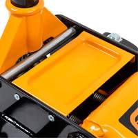 Heavy-Duty Floor Jack, 3 Ton(s) Capacity, 5-1/4" Lowered, 18-1/4" Raised, Manual Hydraulic Superchem Industries