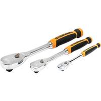 90-Tooth Dual Material Teardrop Ratchet Set Superchem Industries