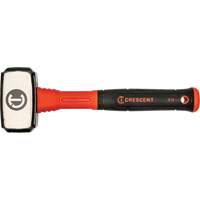 Drilling Hammer, 3 lbs., Fibreglass Handle, 4" L Superchem Industries