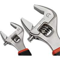 Quick-Fit-Jaw Adjustable Wrench Set, Adjustable, 2 Pieces, Imperial and Metric Superchem Industries