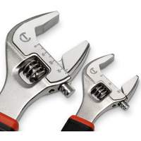 Quick-Fit-Jaw Adjustable Wrench Set, Adjustable, 2 Pieces, Imperial and Metric Superchem Industries