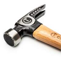 Milled-Face Framing Hammer, 22 oz., Wood Handle, 18" L Superchem Industries