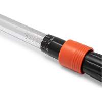 Micrometer Torque Wrench, Dial, 3/8" Square Drive, 50 - 250 in-lbs. Superchem Industries