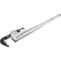 Pipe Wrench, 6" Jaw Capacity, 48" Long, Powder Coated Finish, Non-Ergonomic Handle Superchem Industries