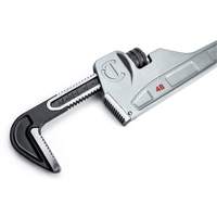 Pipe Wrench, 6" Jaw Capacity, 48" Long, Powder Coated Finish, Non-Ergonomic Handle Superchem Industries
