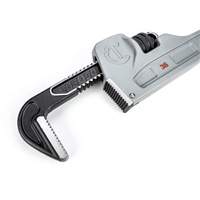 Pipe Wrench, 5" Jaw Capacity, 36" Long, Powder Coated Finish, Non-Ergonomic Handle Superchem Industries