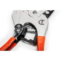 Ratcheting PVC Pipe Cutter with Dipped Grips, 1/4"- 2-3/8" Capacity Superchem Industries