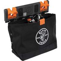 Module de poche pour quincaillerie avec crochet en S Bucket Work Centre, Nylon, 1 pochettes, Noir/Orange Superchem Industries