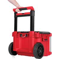 Boîte &agrave; outils sur roues PACKOUT, 18" x 22" x 19-1/2", Noir/Rouge Superchem Industries