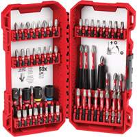 54 Piece Shockwave Impact Duty Driver Bit Set Superchem Industries