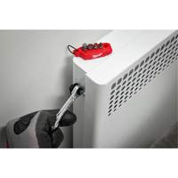 7-in-1 Multi-Bit Mini Ratchet, 5/16"/1/4" Drive, Plain Handle Superchem Industries