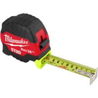 Stud Tape Measure, 1-5/16" x 26' Superchem Industries