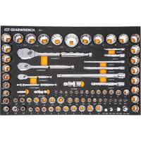 Mechanics Tool Set in Modular Foam Trays with Storage Unit, 194 Pieces Superchem Industries