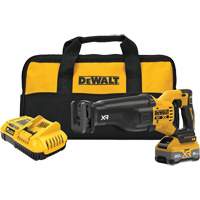 Scie alternative sans balai et sans fil MAX* XR avec XR POWERPACK, 20 V, Lithium-ion Bloc-pile, 3000 coups/min Superchem Industries