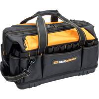 Sac &agrave; outils de 20" pour les professionnels, Nylon, 33 pochettes, Noir/Orange Superchem Industries