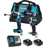 Ensemble 2 outils &agrave; moteur sans balai LXT, Lithium-ion, 18 V Superchem Industries