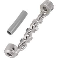 1-1/4" - 1-1/2" Standard Chain Knocker for 1/4" Chain Snake Cable Superchem Industries
