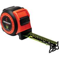  CONTROLTOUCH NITE EYE Tape Measure, 1-3/16" x 16', SAE Graduations Superchem Industries