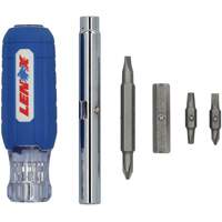 9-in-1 Multi-Bit Screwdriver, Textured Handle Superchem Industries