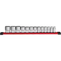 12-Point SAE Socket Set, 13 Pcs, 1/2" Drive Size Superchem Industries