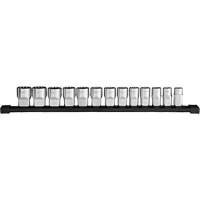 12-Point Metric Socket Set, 13 Pcs, 1/2" Drive Size Superchem Industries