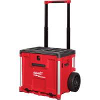 Coffre &agrave; outils roulant avec tiroir PACKOUT, 19" x 24" x 20", Noir/Rouge Superchem Industries
