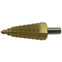 Foret &agrave; 11 &eacute;tages super premi&egrave;re qualit&eacute; JET-KUT, 1/4" - 1-3/8", Incr&eacute;ments de 7/8"/1"/1/4"/1-3/8"/1-1/8"/1-1/4"/13/16"/25/64"/35/64"/11/16"/1-7/32", Acier Superchem Industries