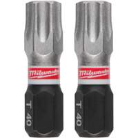 SHOCKWAVE Impact Duty Insert Bits, Torx, T-40 Superchem Industries
