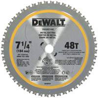Lame de scie circulaire, 7-1/4", 48 dents, Pour M&eacute;tal Superchem Industries