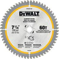 Lame circulaire en acier avec pointes en carbure de tungst&egrave;ne, 7-1/4", 60 dents, Pour Non ferre Superchem Industries