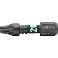 Impactech&reg; Insert Bit, Torx&reg; Tamper, T-20, 1/4" Drive Superchem Industries