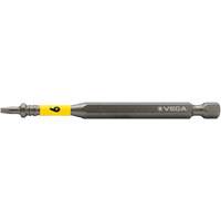 Impactech&reg; Power Bit, Slot, 6F-8R Tip, 1/4" Drive Size, 3-1/2" Length Superchem Industries
