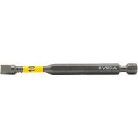 Impactech&reg; Power Bit, Slot, 10F-12R Tip, 1/4" Drive Size, 3-1/2" Length Superchem Industries