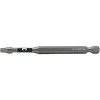 Impactech&reg; Power Bit, Square, #3 Tip, 1/4" Drive Size, 6" Length Superchem Industries