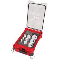 Ensemble de scies-cloches bim&eacute;tallique QUICK LOK HOLE DOZER avec organisateur compact PACKOUT, 12 morcea Superchem Industries