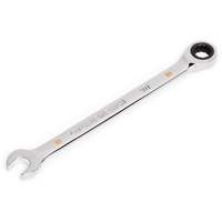 90-Tooth Ratcheting Combination Wrench, 12 Point, 10 mm, Chrome Finish Superchem Industries