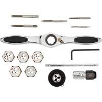 Jeu de tarauds et fili&egrave;res &agrave; cliquet m&eacute;triques, 15 Morcea Superchem Industries